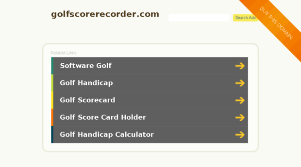 golfscorerecorder.com