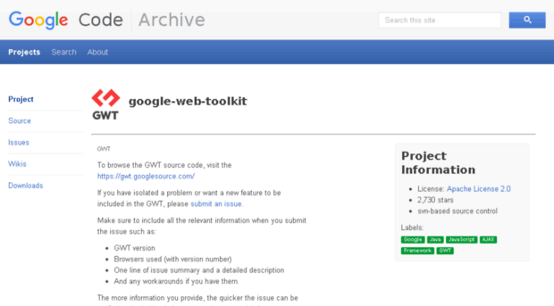 google-web-toolkit.googlecode.com