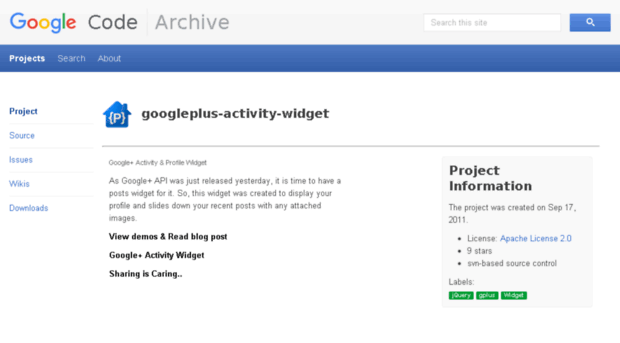googleplus-activity-widget.googlecode.com
