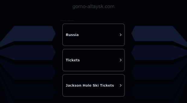 gorno-altaysk.com
