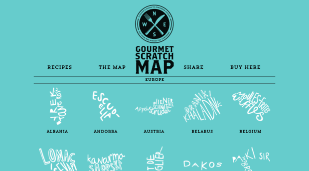 gourmetscratchmap.com
