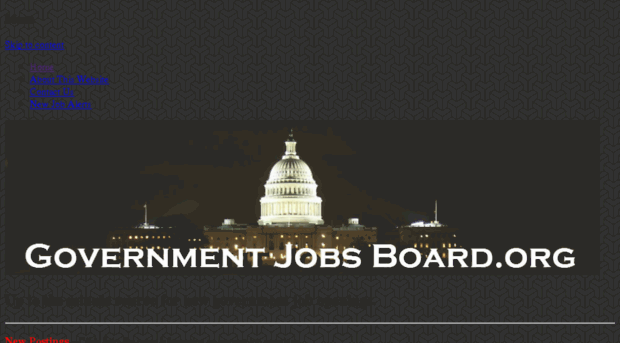 governmentjobsboard.org