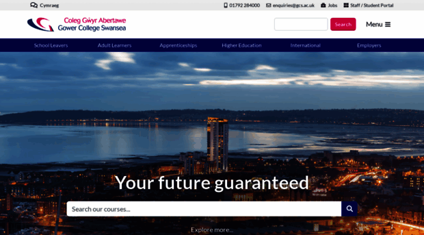 gowercollegeswansea.ac.uk