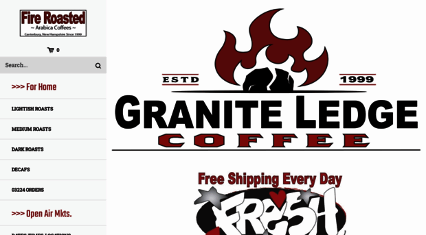 graniteledgecoffee.com