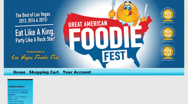 greatamericanfoodiefest.showare.com