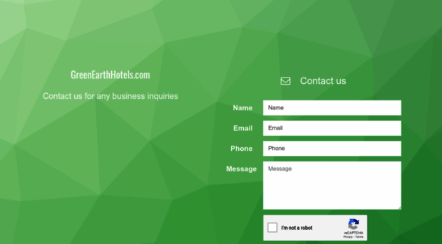 greenearthhotels.com
