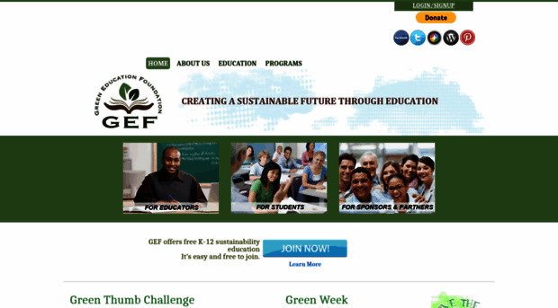 greeneducationfoundation.org