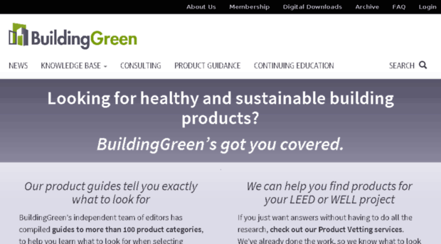 greenspec.buildinggreen.com