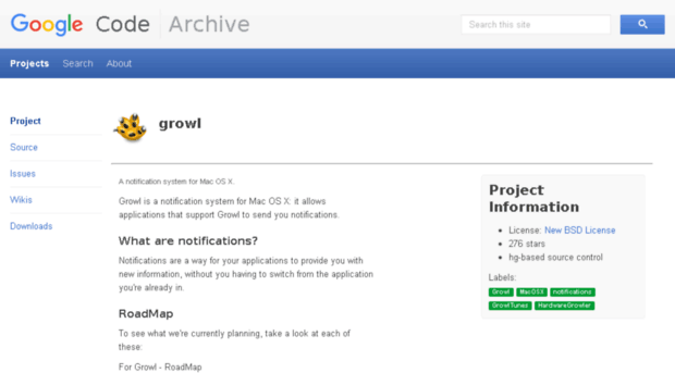growl.googlecode.com