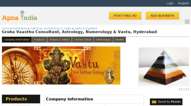 gruhavaasthu-hyderabad.apnaindia.com