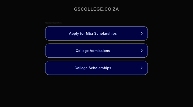 gscollege.co.za