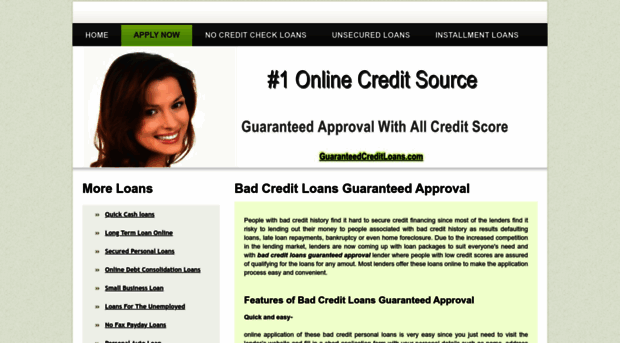 guaranteedcreditloans.com