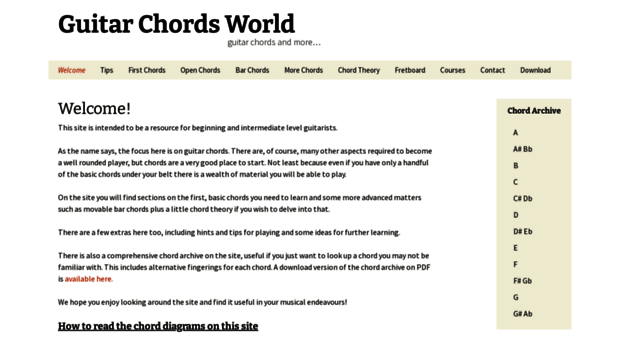 guitarchordsworld.com