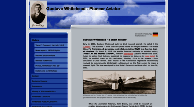 gustave-whitehead.com
