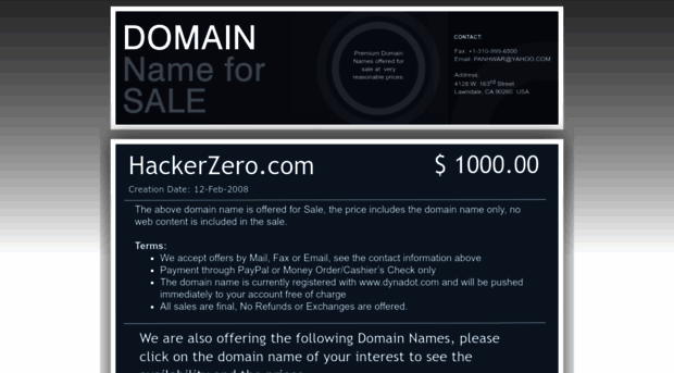 hackerzero.com