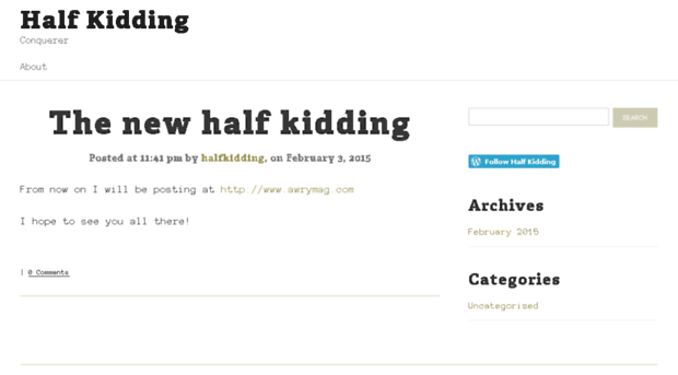 halfkidding.net