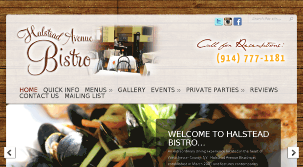 halsteadbistro.com