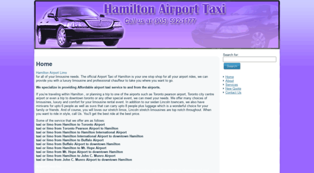 hamiltonairportlimo.com