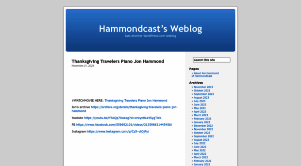 hammondcast.wordpress.com