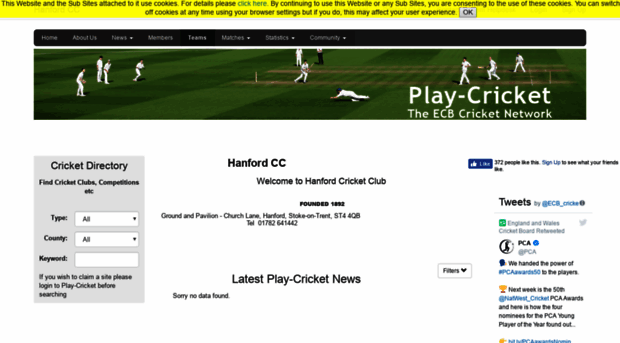 hanford.play-cricket.com
