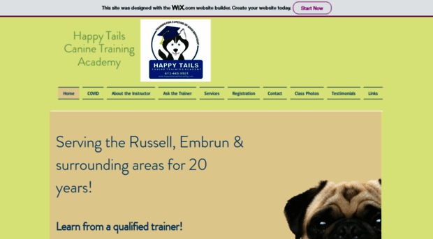 happytailscaninetraining.com