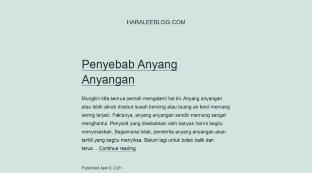 haraleeblog.com