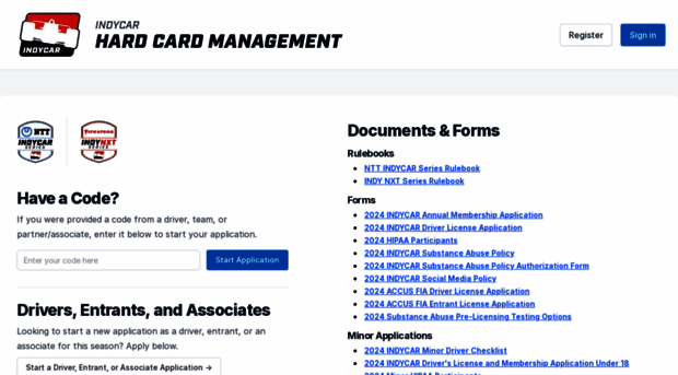 hardcards.indycar.com