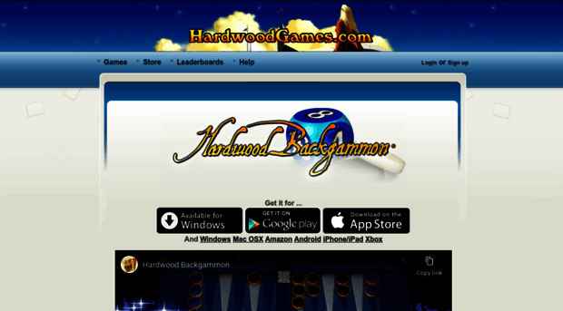 hardwoodbackgammon.com