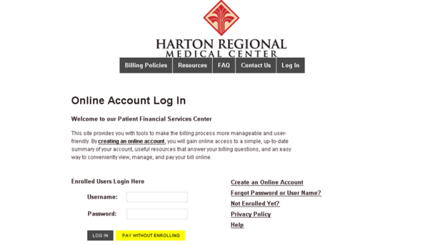 hartonregionalmedicalcenter.ixt.com