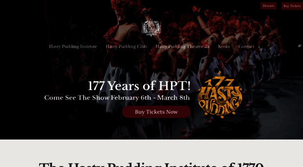 hastypudding.org