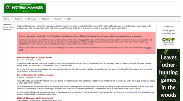 hattrickmanager.org