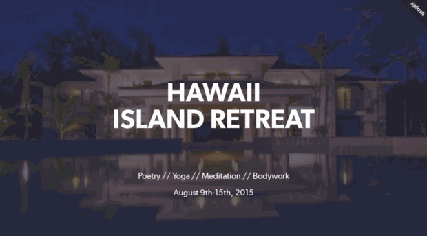 hawaii-island-retreat.splashthat.com