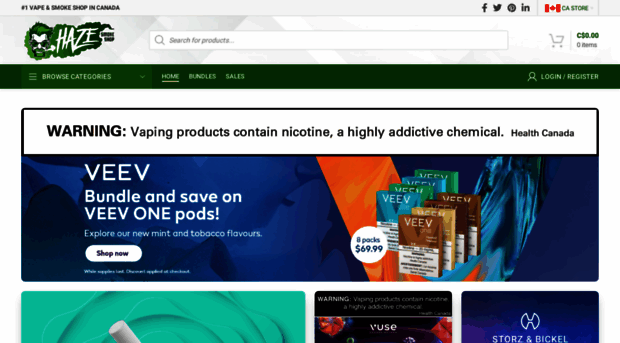 hazesmokeshop.ca