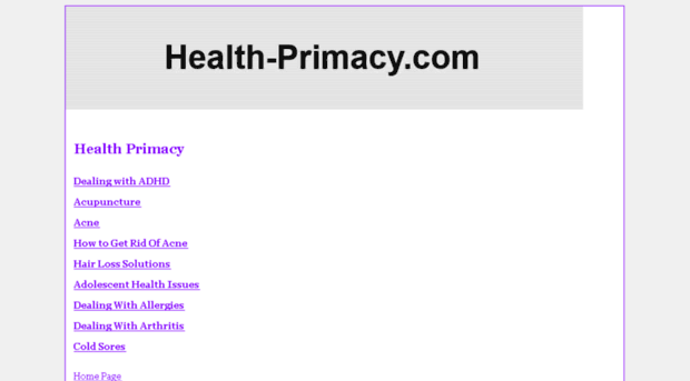 health-primacy.com