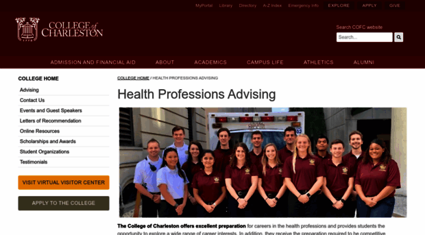 healthprof.cofc.edu