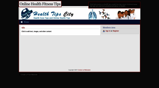 healthtipscity.webs.com