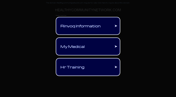 healthycommunitynetwork.com