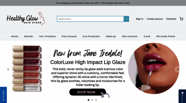 healthyglowskinstore.com