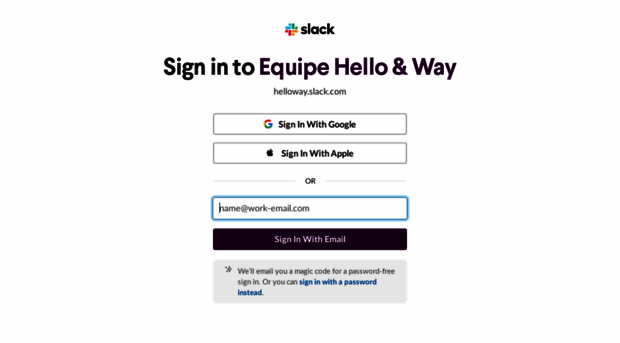 helloway.slack.com