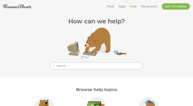 help.tunnelbear.com