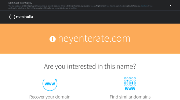 heyenterate.com