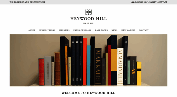 heywoodhill.com