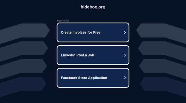 hidebox.org