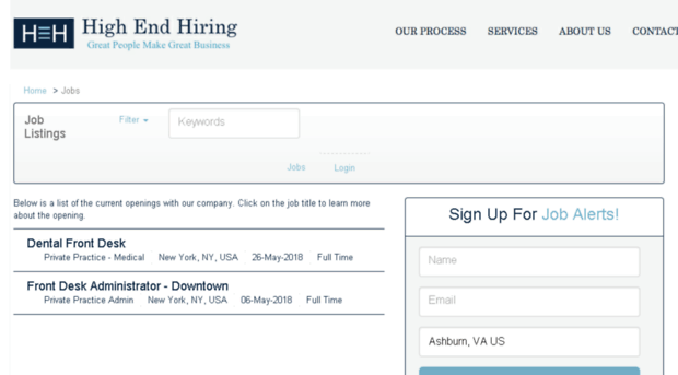 highendhiring.applicantpro.com