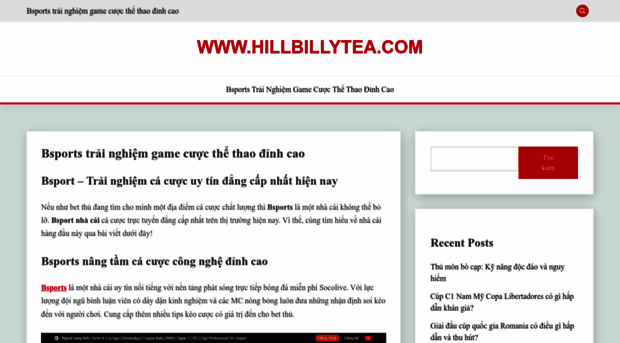 hillbillytea.com
