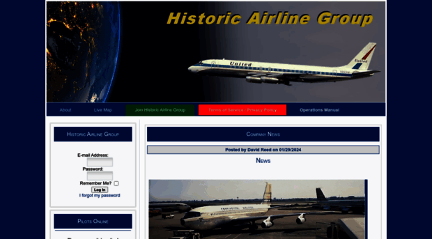 historicairlinegroup.com