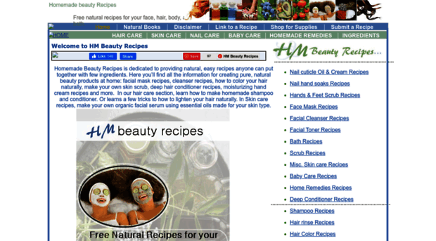 hmbeautyrecipes.homestead.com