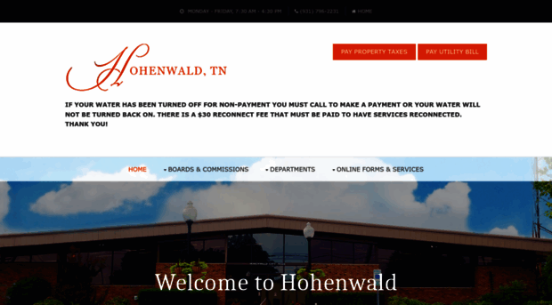 hohenwald.com