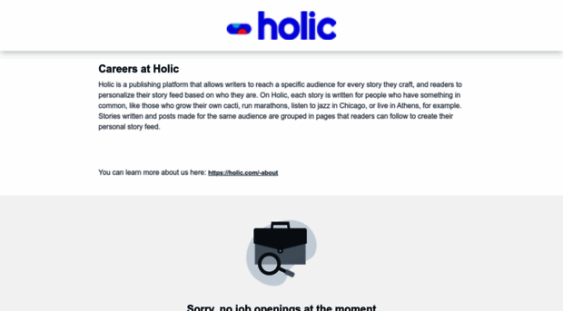 holic.workable.com