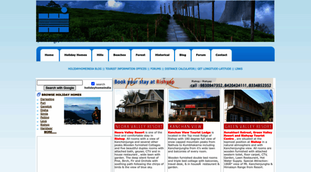 holidayhomeindia.com